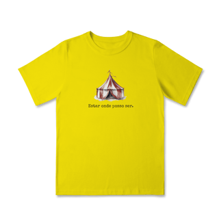 Nome do produto Camisa Infantil (2 a 8) Estar onde posso ser.