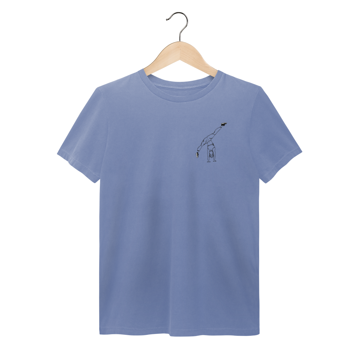 Nome do produto: T-Shirt Estonada Hanstand Bolso