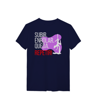Nome do produto T-shirt Subir.Enrolar.Queda.Repetir¡