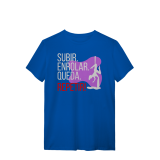 Nome do produto T-shirt Subir.Enrolar.Queda.Repetir¡