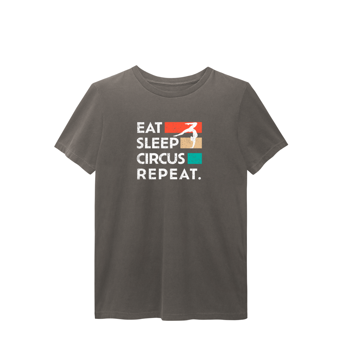 Nome do produto: T-Shirt Estonada Eat Sleep Circus Repeat