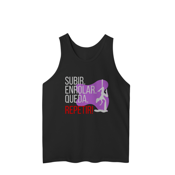 Regata Masculina Subir.Enrolar.Queda.Repetir¡