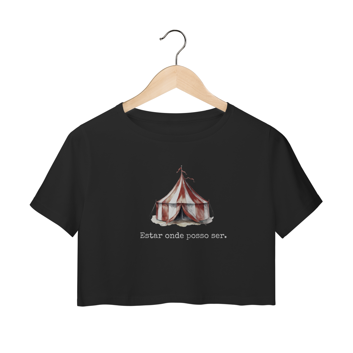 Nome do produto: Cropped Estar onde posso ser.
