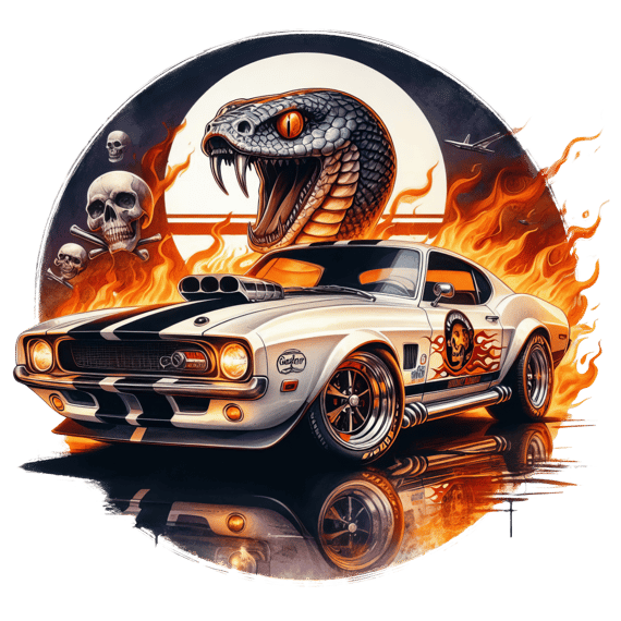 Camiseta Muscle Car!