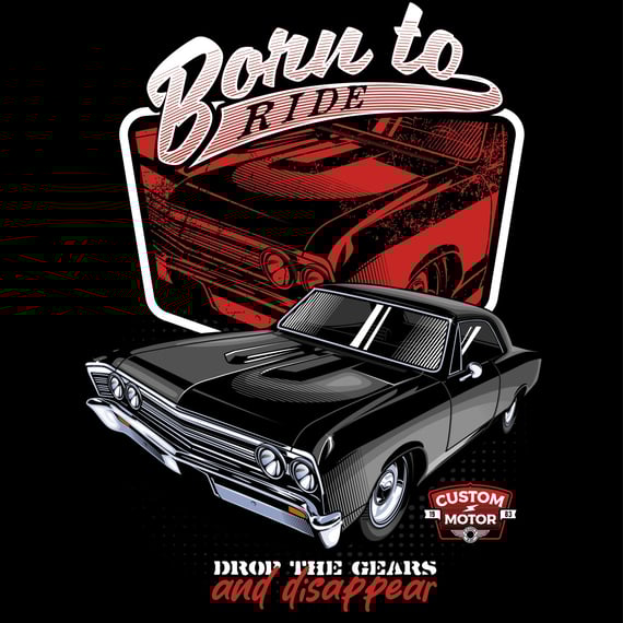 Camiseta Born To Ride!