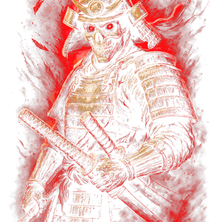 Nome do produto Camiseta Preta Samurai Sombra!