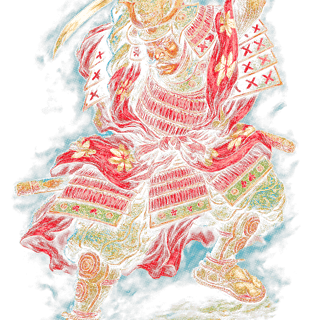 Nome do produto Camiseta Preta Guerreiro Samurai!