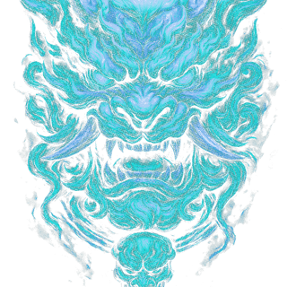 Nome do produto Camiseta Preta Dragão Azul!