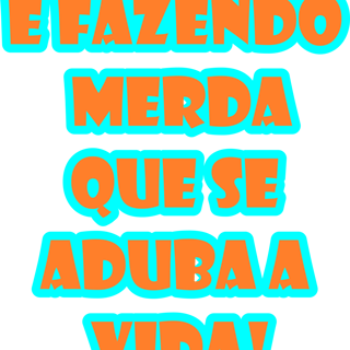Nome do produto Camiseta Frases! Fazendo Merda!