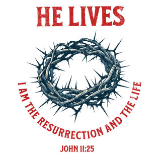 Nome do produto CAMISETA HE LIVES!