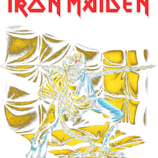 Nome do produto Camiseta Iron Maiden Piece of Mind - Estampa Rock Masculina e Feminina