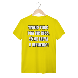 Nome do produto Camiseta de Rico!