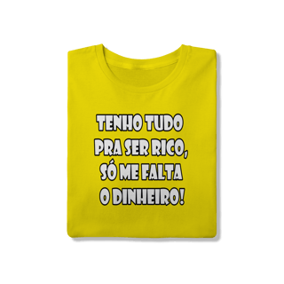 Nome do produto Camiseta de Rico!