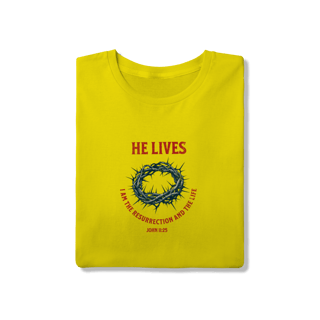 Nome do produto CAMISETA HE LIVES!