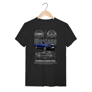 Camiseta Ford Mustang Shelby GT350 - Muscle Car Clássico