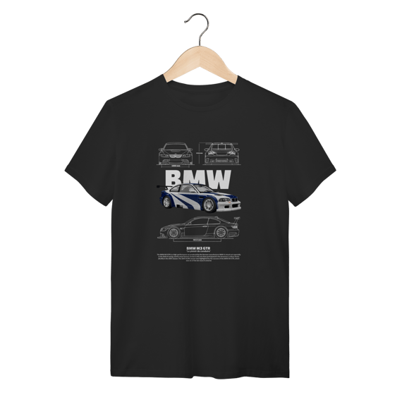 Camiseta BMW M3 GTR - Lenda do American Le Mans Series