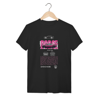 Camiseta Dodge Challenger SRT Rosa - Performance e Estilo