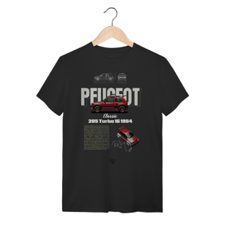 Camiseta Peugeot 205 Turbo 16 - Lenda do Rally Grupo B