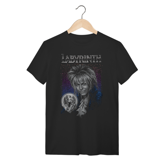 Camiseta Labyrinth David Bowie - Jareth Goblin King Retro 