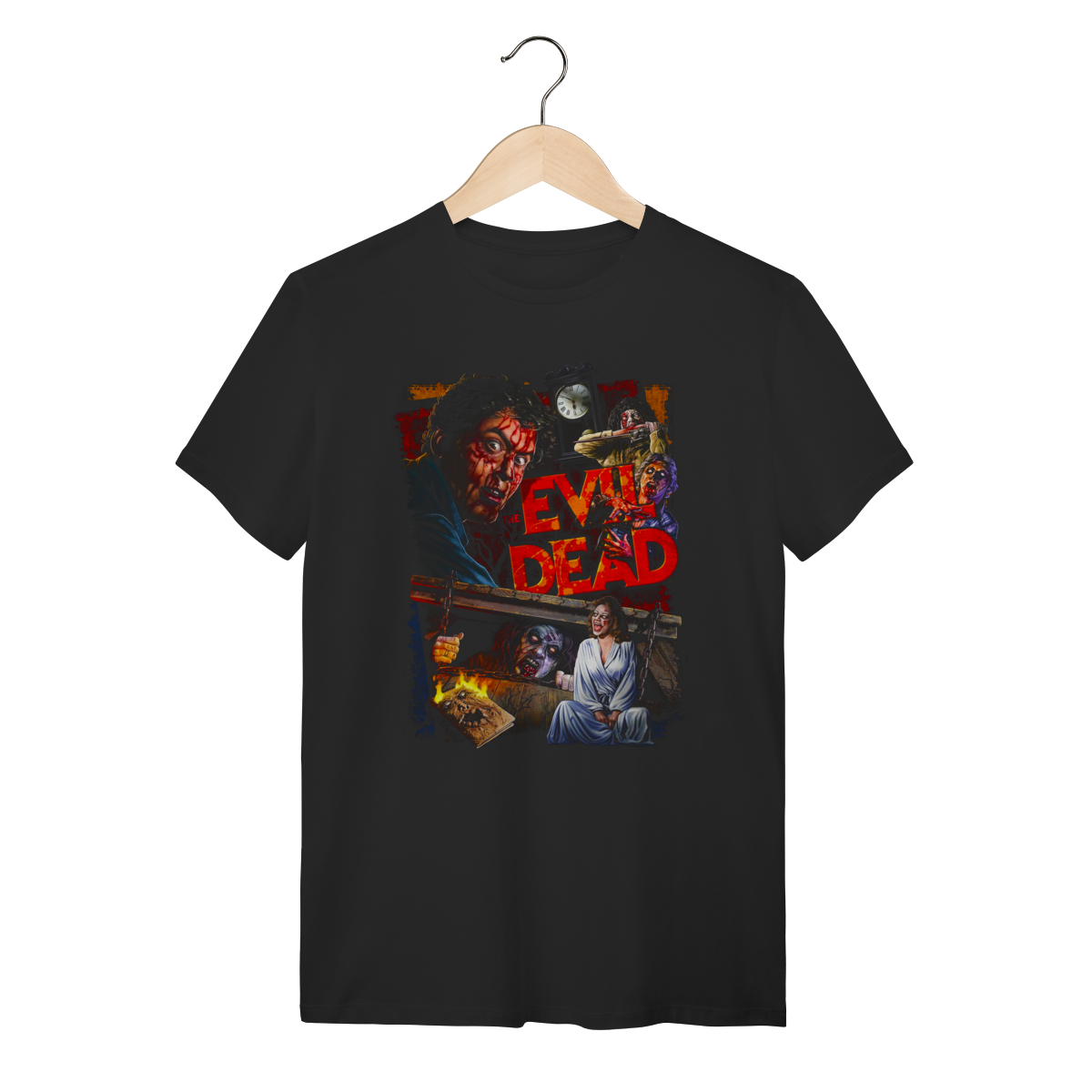 Nome do produto: Camiseta Evil Dead - Sam Raimi Horror Classic 