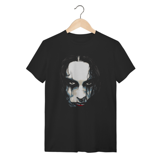 Camiseta O Corvo Eric Draven - Brandon Lee Cult Movie 