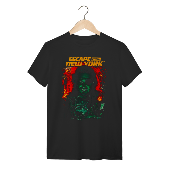 Camiseta Escape from New York Snake Plissken - John Carpenter 