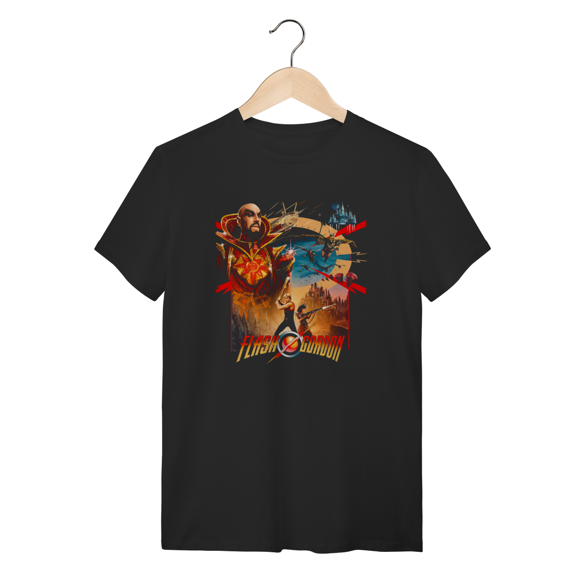 Nome do produto: Camiseta Flash Gordon - Ming the Merciless Retro Movie 