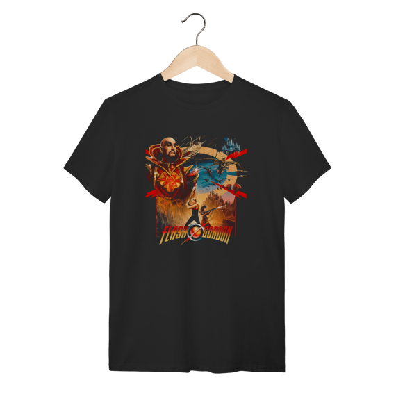 Camiseta Flash Gordon - Ming the Merciless Retro Movie 