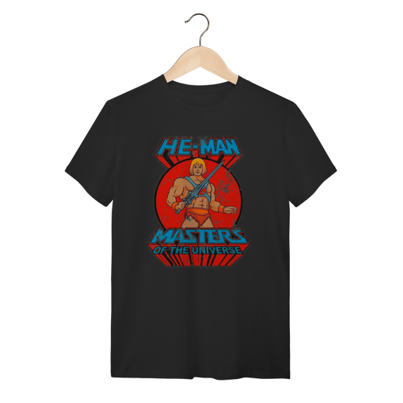 Camiseta He-Man e os Mestres do Universo – Estampa Vintage 80s