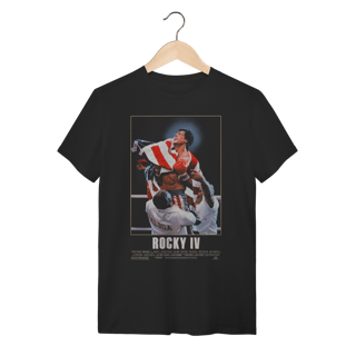 Camiseta Rocky IV – Estampa Épica Sylvester Stallone