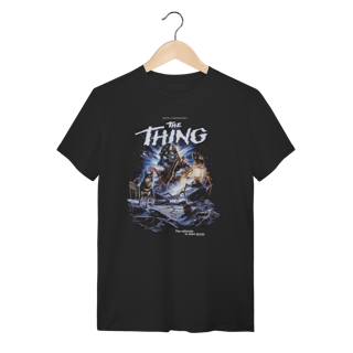 Nome do produto Camiseta The Thing – Estampa Sci-Fi Horror John Carpenter