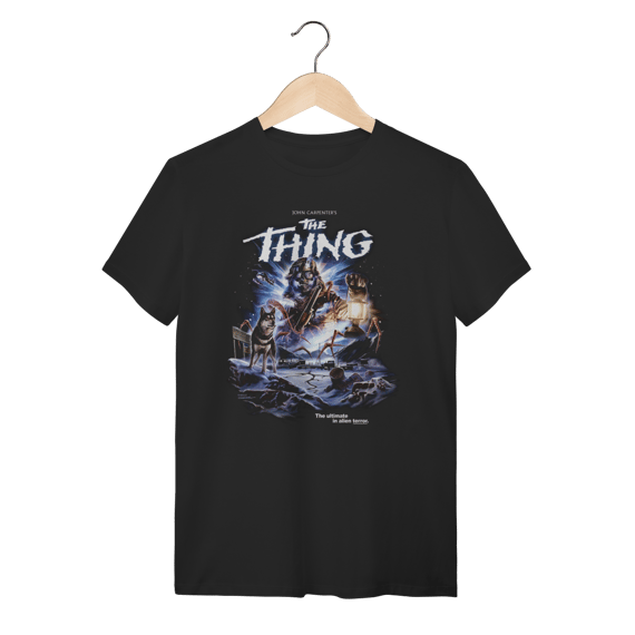 Camiseta The Thing – Estampa Sci-Fi Horror John Carpenter