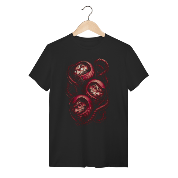 Camiseta Daruma Trio - Luck & Fortune Rope 