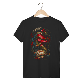 Camiseta Red Tengu - Lotus & Cloud Spirit 