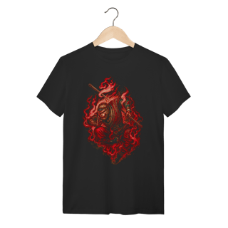 Camiseta Algodão Premium - Sun Wukong Rei Macaco Flamejante 