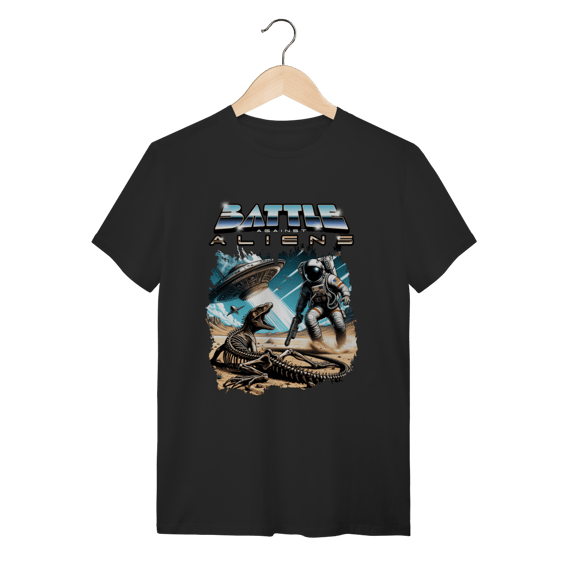 Camiseta Preta BMX Freestyle - Algodão Streetwear Radical