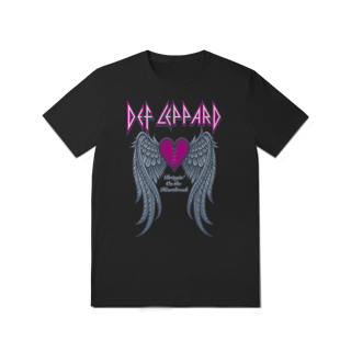 Nome do produto Camiseta Preta Def Leppard!