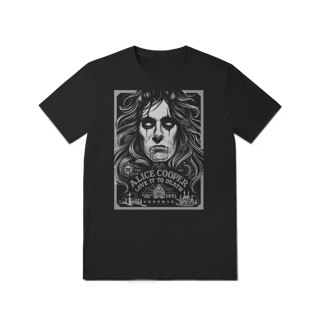 Nome do produto Camiseta Preta Alice Cooper