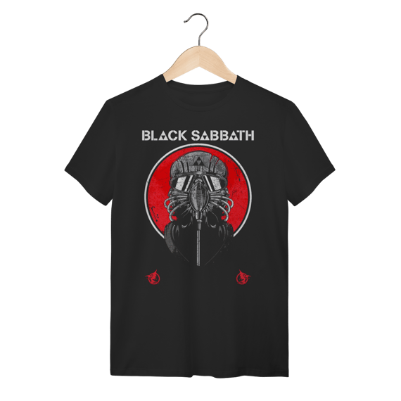Camiseta Black Sabbath Masculina Preta Algodão Technical Ecstasy