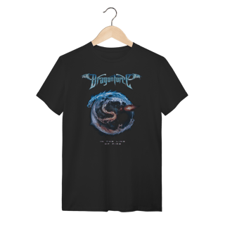 Camiseta Dragonforce In the Line of Fire Power Metal Preta Algodão