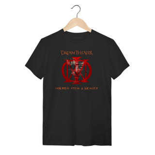 Camiseta Preta Dream Theater - Scenes from a Memory - 100% Algodão