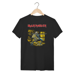 Camiseta Iron Maiden Piece of Mind - Estampa Rock Masculina e Feminina