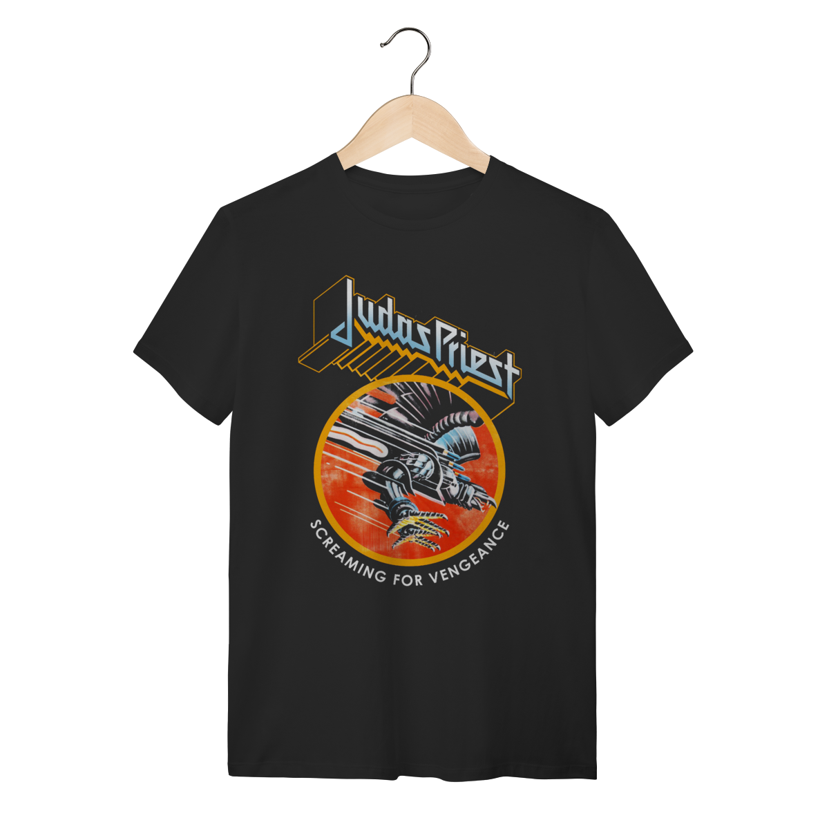 Nome do produto: Camiseta Judas Priest Screaming for Vengeance - Heavy Metal Classic