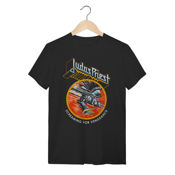 Camiseta Judas Priest Screaming for Vengeance - Heavy Metal Classic
