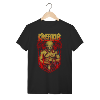 Nome do produto Camiseta Kreator Thrash Metal - Estampa Brutal - 100% Algodão