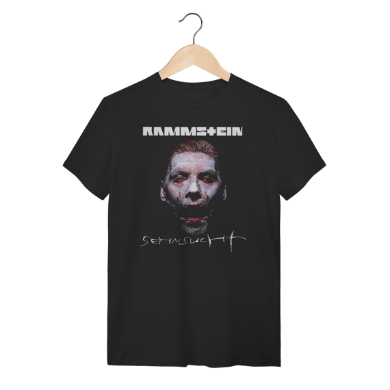 Camiseta Rammstein Sehnsucht - Industrial Metal 100% Algodão