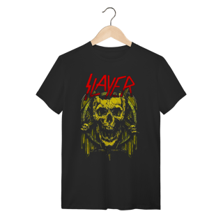 Camiseta Slayer Eagle Skull - Thrash Metal Raiz Algodão