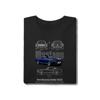 Nome do produto Camiseta Ford Mustang Shelby GT350 - Muscle Car Clássico