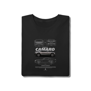 Nome do produto Camiseta Chevrolet Camaro SS Prata - Modern Muscle Car