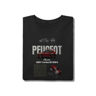 Nome do produto Camiseta Peugeot 205 Turbo 16 - Lenda do Rally Grupo B